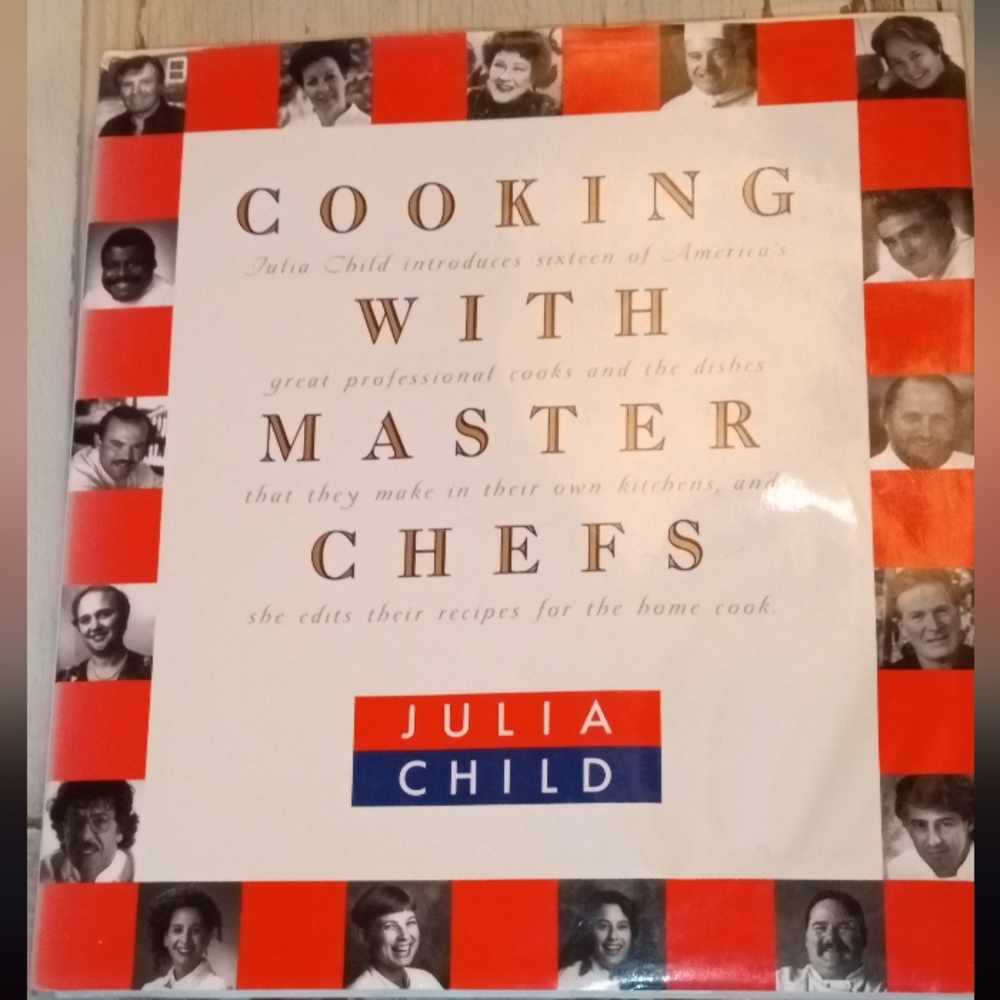 Vintage Julia Childs Cooking with master chefs.